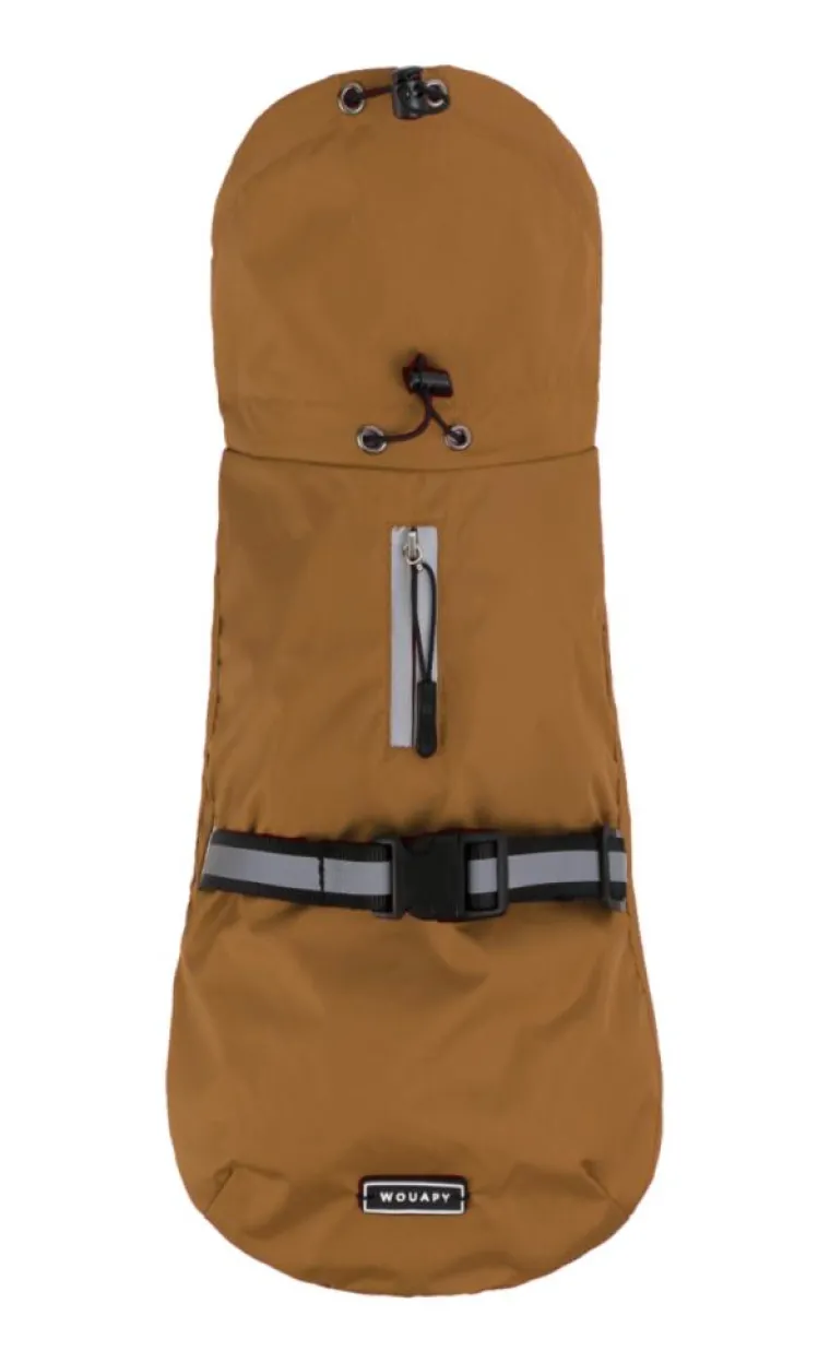 Outlet WOUAPY Manteau pour chien coloris camel All Seasons - Taille 34