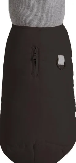 BOBBY Manteau pour chien coloris noir Contraste - Taille 56XL