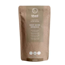 Online KHADI Masque capillaire ayurvédique Deep Shine Shikakai - 50 g