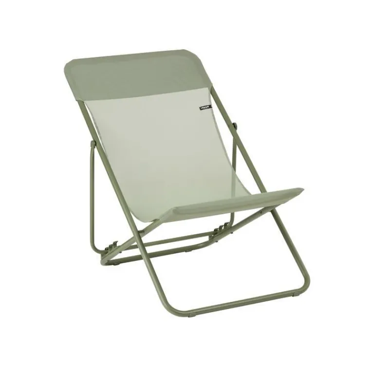 Sale LAFUMA MOBILIER Maxi Transat Colorblock Batyline® Moss tube - 62 x 83 x 94 cm