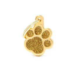 MYFAMILY Médaille shine petite patte dorée