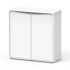 Online AQUATLANTIS Meuble pour aquarium en bois coloris blanc 2 portes Prestige 80 - 80 x 35 x 83 cm