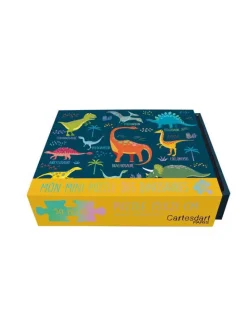 Outlet CARTES D'ART Mini puzzle des dinosaures Cartes d’art 50 pièces