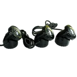 Best BLUE CORAL Mini-spots pour bassin LED, spéciale subaquatique, AQUA NOVA BASSIN - modèle NPL1, lot de 3