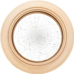 New CADES DESIGN Miroir en bois et verre Convex Gold - Ø 33 cm