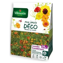 Hot VILMORIN Mélange de fleurs Camaieu Flamboyant 25m2