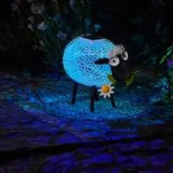 Hot SMART GARDEN Mouton solaire en métal Dolly Sheep à LED blanc ou multicolore