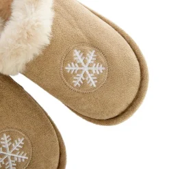 New Mules extra douces coloris beige avec fausse fourrure - Pointure 38