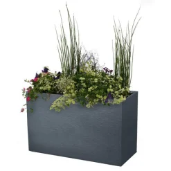 Clearance EDA Muret Graphit anthracite L.100 x l.40 x H.60 cm