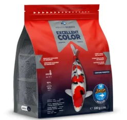 Outlet AQUATIC-SCIENCE Nourriture complète premium pour koïs de minimum 15 cm de long Aquatic Science Excellent Color - Taille M sac de 0,5 kg
