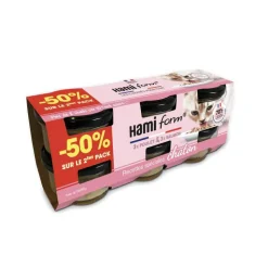Clearance HAMIFORM Nourriture humide pour chaton pack de recettes Hami Form – 6 x 80 g (2ème à -50%)