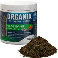 BLUE CORAL Nourriture pour poissons végétariens, Organix Pleco Veggie Tabs - OASE AQUARIUM - 250 ml