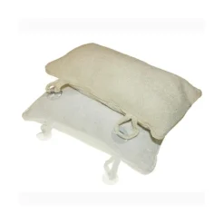 NATURAL ACCESSOIRES Oreiller de bain coton-éponge 37x18 cm