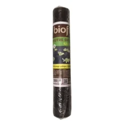 BIOFIB Paillage 'jardin noir 0,5 x 2,5 m