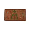 Paillasson en fibre de coco décor de Noël - 72 x 40 cm
