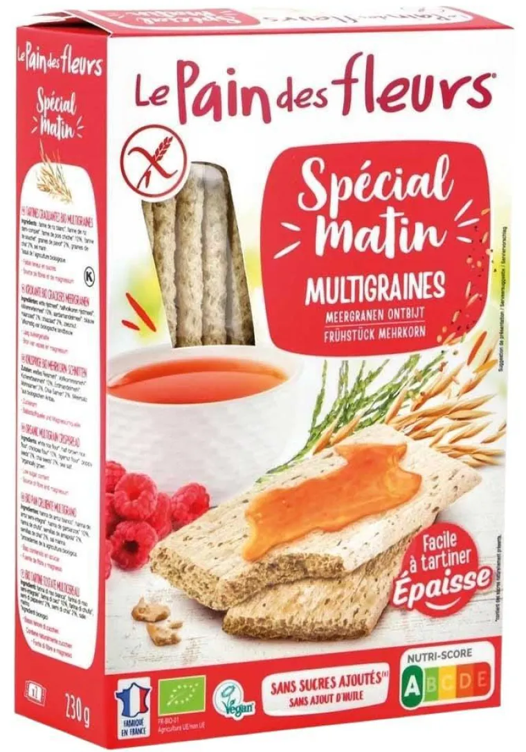 Discount LE PAIN DES FLEURS Pain des fleurs matin multigraines 230 g