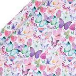 Hot PICTURA Papier cadeau multicolore à motifs papillon Luxe 5