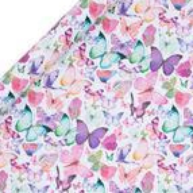 Hot PICTURA Papier cadeau multicolore à motifs papillon Luxe 5