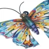 Sale RIVIERA Papillon en métal multicolore décor B petit modèle - 23 cm