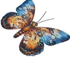 Best RIVIERA Papillon en métal multicolore décor A moyen modèle - 36 cm