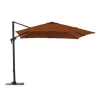 Sale PROLOISIRS Parasol déporté gris en aluminium Roma - 3 x 4 m