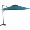 Discount Parasol déporté orientable et inclinable bleu PROLOISIRS NH bio - 3x3m