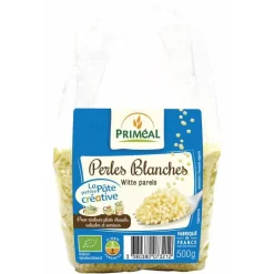 PRIMÉAL Perles blanches bio - 500 gr