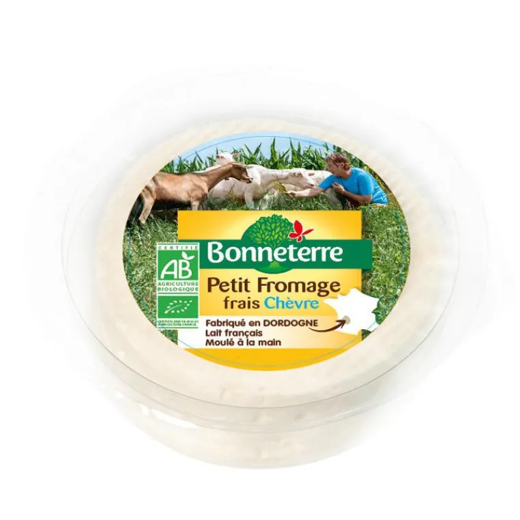 Outlet BONNETERRE Petit fromage frais de chèvre bio 140 g