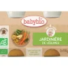 Hot BABYBIO Petits pots de jardinière de légumes 2 x 130 g