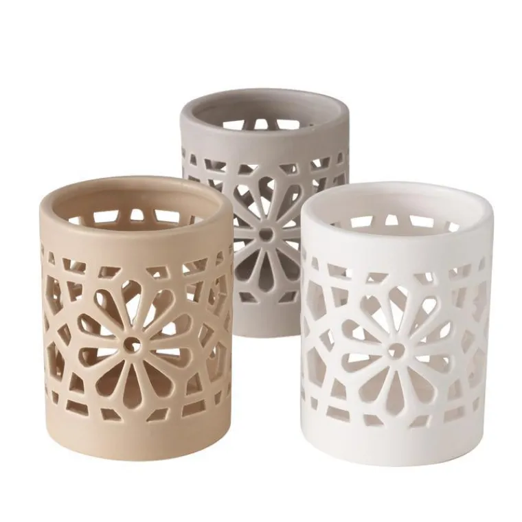 BOLTZE Photophore Anita coloris noir - Ø 9 cm