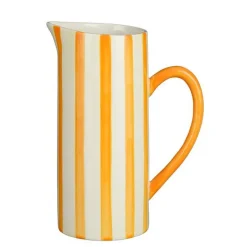 Online EDELMAN Pichet coloris orange en céramique - 10 x 17 x 23 cm
