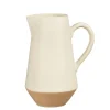 EDELMAN Pichet en grès crème Nika - Ø 10 x H 21,5 cm