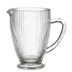 Clearance EDELMAN Pichet en verre transparent Merlot - Ø 14 x H 18,5 cm