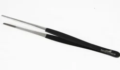 Best REPTILE PLANET Pince pour nourrissage en inox avec manche coloris noir - 25 cm