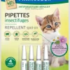 New FRANCODEX Pipettes antiparasitaires répulsives pour chaton - 4 x 0,6 ml