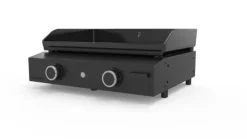 FORGE ADOUR Plancha Origin au gaz 60 pour 8 à 10 personnes coloris noir en acier 5000 W Origin - 60,7 x 54,6 x 24 cm