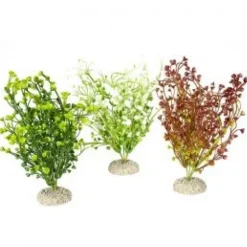 Hot BLUE CORAL Plante artificielle Bacopa Set M coloris variés - AQUA DELLA - 25cm