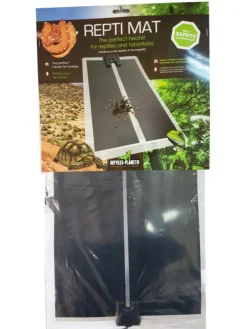 REPTILE PLANET Plaque chauffante pour terrarium coloris noir Repti Mat 28W - 53 x 28 cm