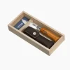 Outlet OPINEL Plumier avec couteau inox, manche olivier et son étui n°8