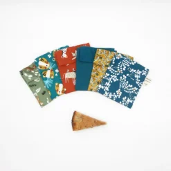 New ALTEROSAC Pochette à goûter en coton Oeko-Tex – 12 x 14,5 cm
