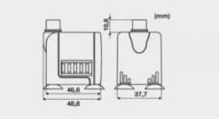 AQUARIUM SYSTEM Pompe à eau micro jet, silencieuse, débit 450L/h, NEWA - modèle MC450