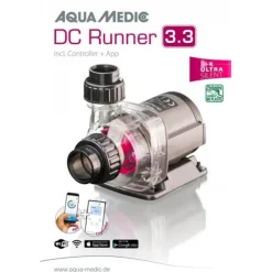 BLUE CORAL Pompe à eau wifi avec contrôleur, AQUA MEDIC DC Runner 3.3