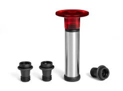 New AMEFA Pompe à vide en inox rouge Chef & Sommelier collection Aero - Ø 7 x H 15 cm