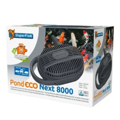 Best BLUE CORAL Pompe de bassin 8000 L/h, 36W - SUPERFISH Pond ECO Next