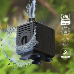 Discount AQUATLANTIS Pompe easyflux 600 noire pour aquarium 6,3 w