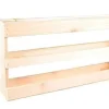 Online CAV SERVICE Porte bouteille demi-mètre Silvio en bois de sapin naturel - 6,2 x 49 cm