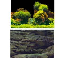 BLUE CORAL Poster pour aquarium, pierres/plantes, AQUA NOVA - taille XL