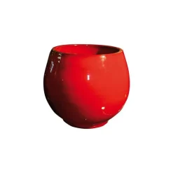 Sale LES POTERIES D'ALBI Pot Bahia coquelicot H 31 x Ø 25 cm