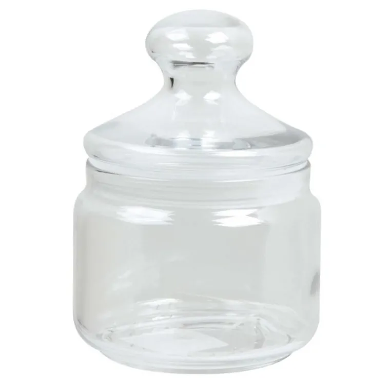 Hot AH TABLE Pot bonbonnière coloris transparent en verre - 0,5 L