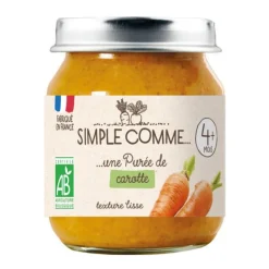 Clearance SIMPLE COMME Pot carotte bio - 125g